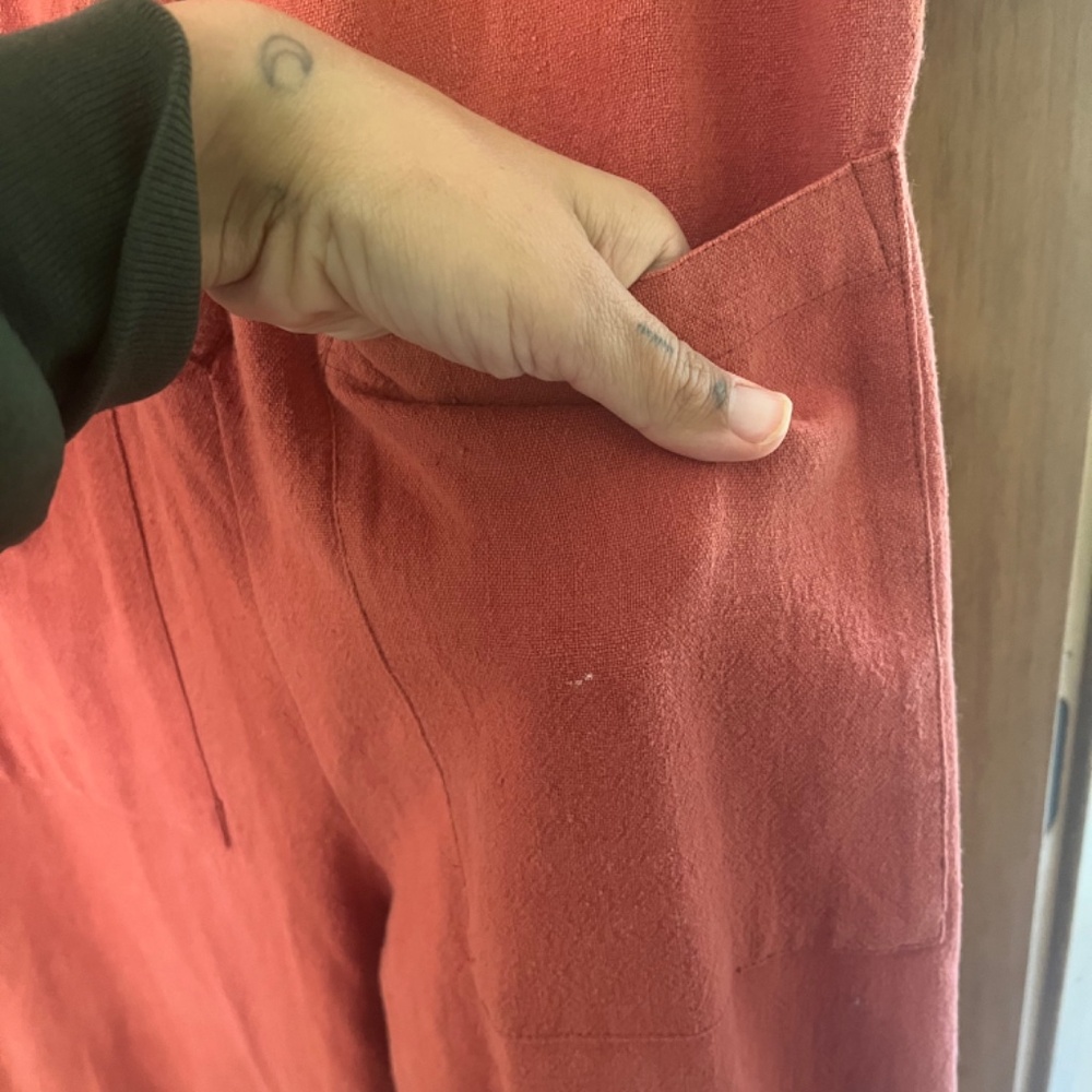 Happy French Gang Madder jumpsuit S/M - Picture 4 of 6
